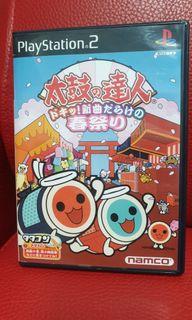 PS2遊戲片 太鼓達人