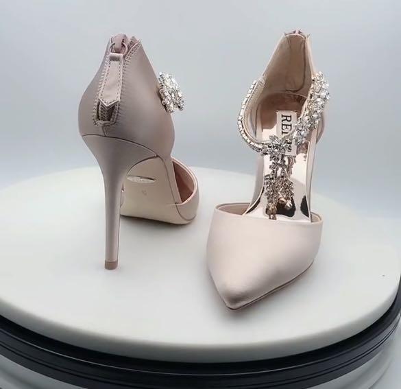REISS Wedding heels champagne Shoes Women s Fashion Footwear Heels on Carousell