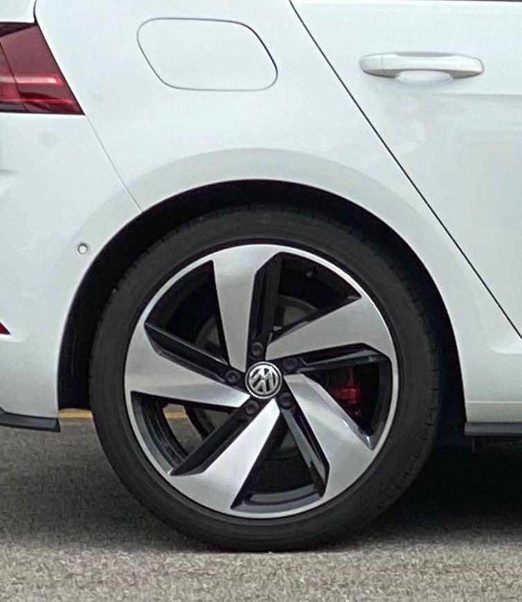 Rims w/tyre (Original Mk7.5 Golf GTI), Car Accessories, Tyres & Rims on ...