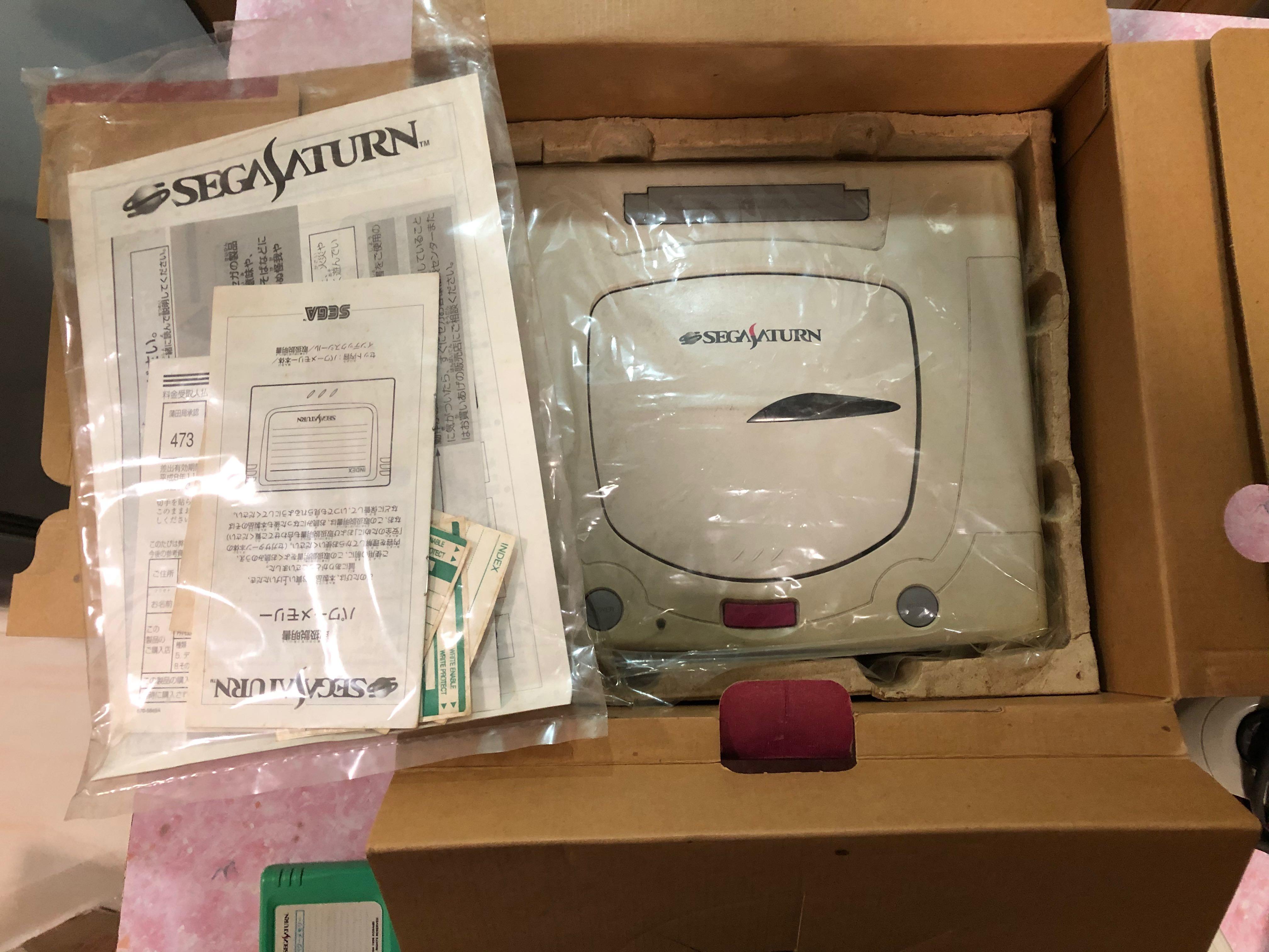 SEGA SATURN HST-0014, 電子遊戲, 電子遊戲機, 其他- Carousell