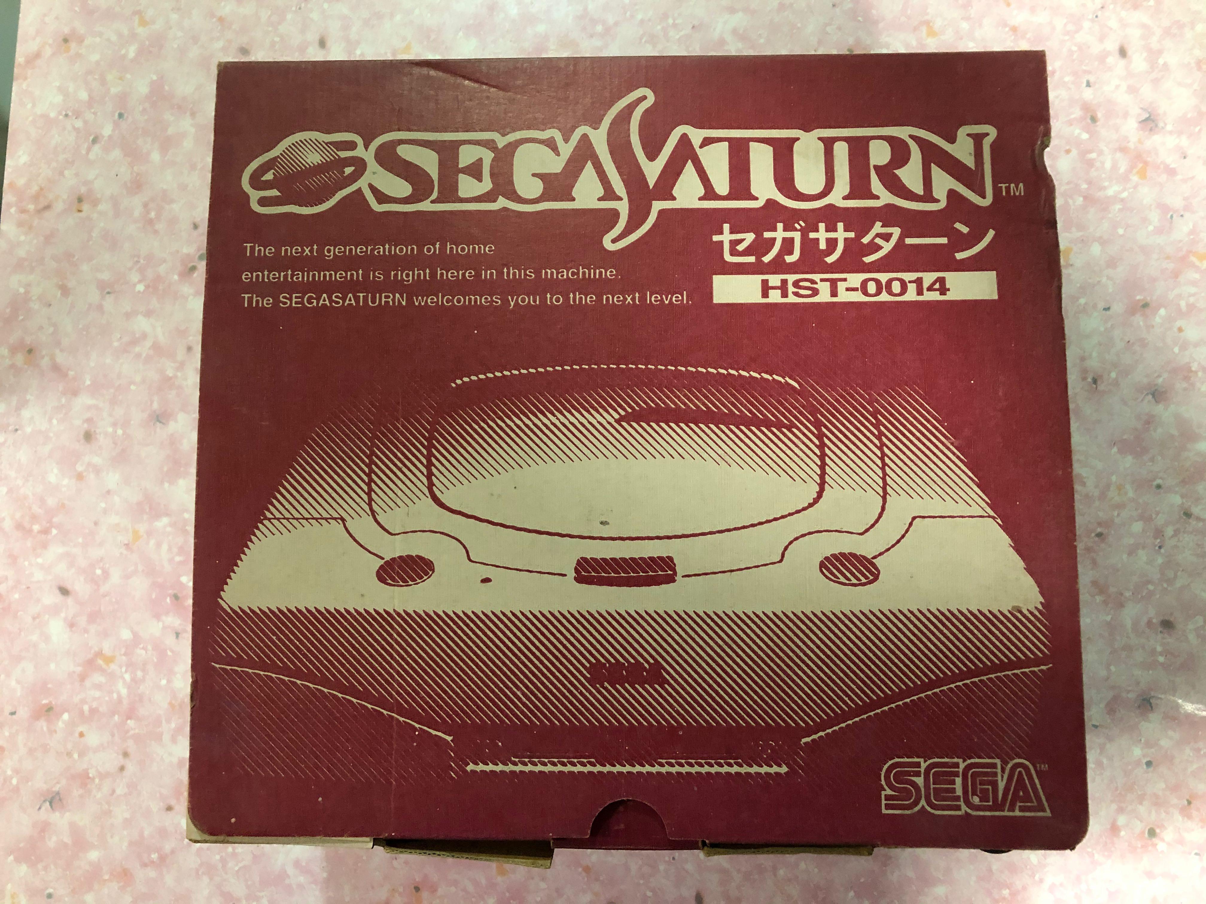 SEGA SATURN HST-0014, 電子遊戲, 電子遊戲機, 其他- Carousell