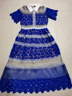 Self Portrait Long Dress