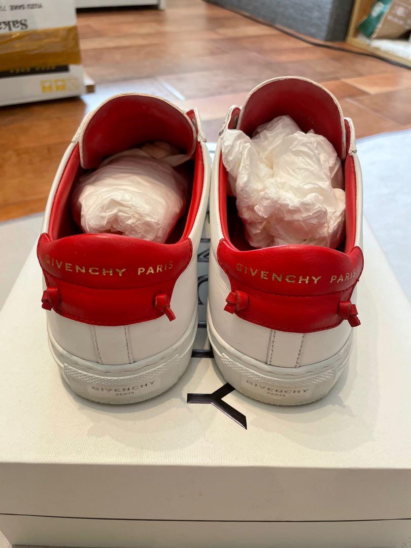 Cheap red hotsell sneakers