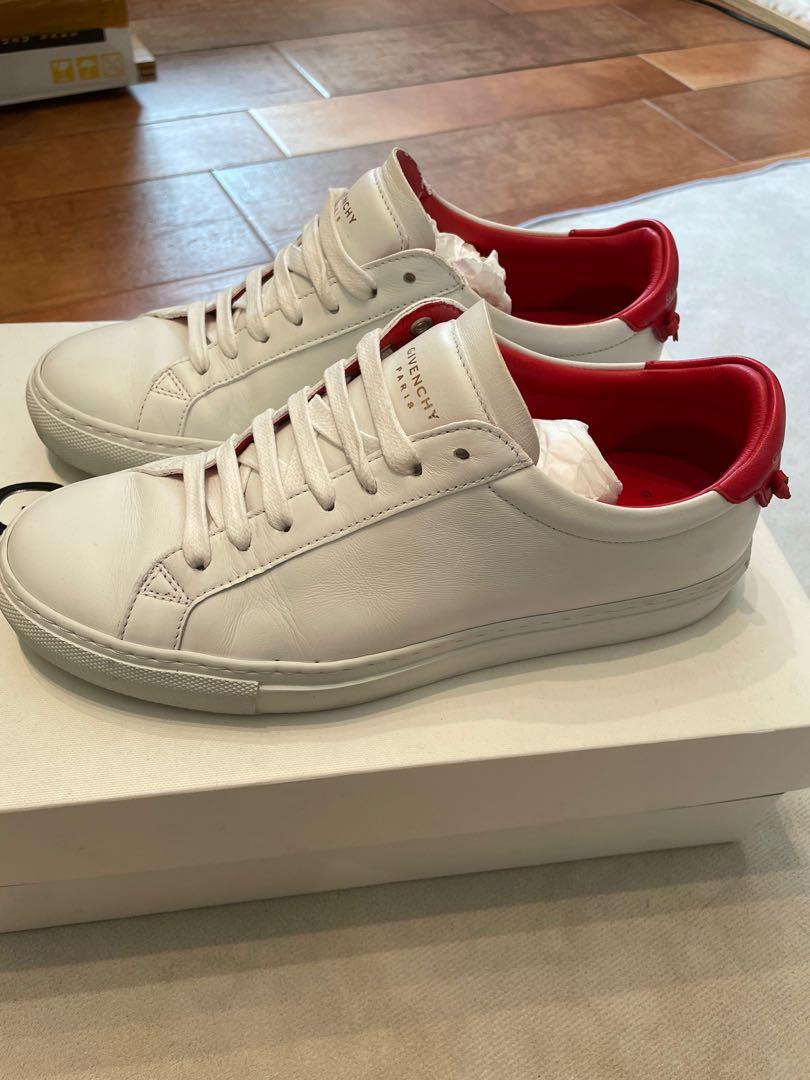 Cheap red clearance sneakers