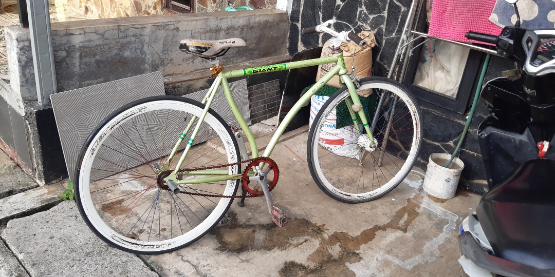 Sepeda Fixie torpedo frame Giant GA 112b
