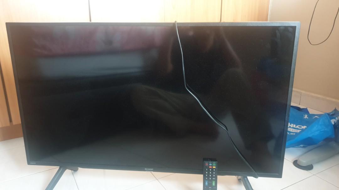 Sharp 36inchi Led Tv, TV & Home Appliances, TV & Entertainment, TV on Carousell