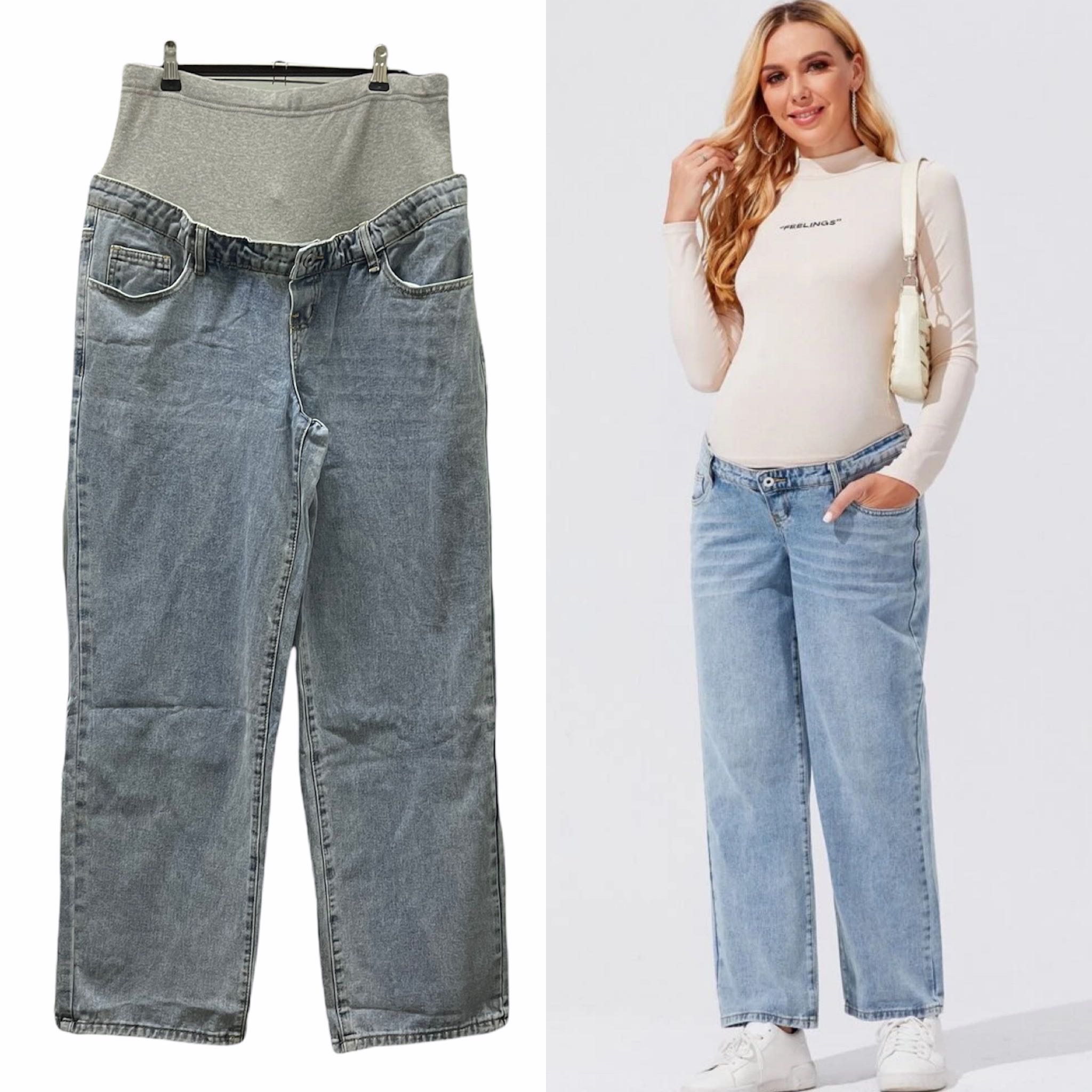 NWOT) SHEIN MATERNITY JEANS, Women's 