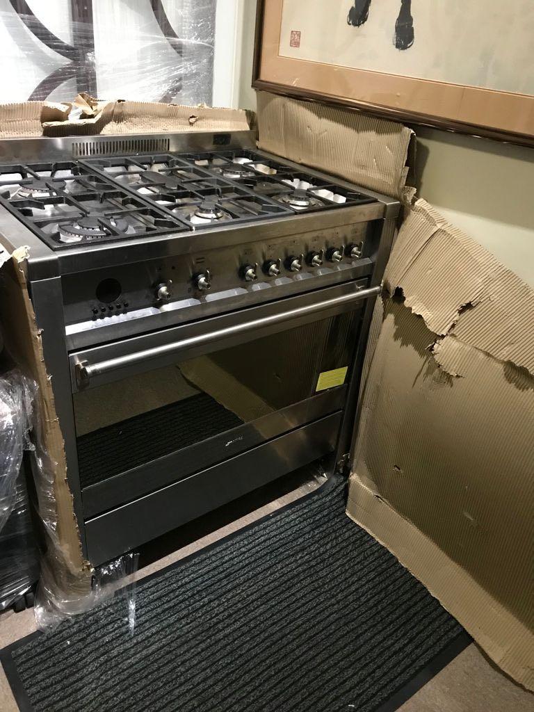 SMEG 90cm Freestanding Dual Fuel Oven/Stove, 家庭電器, 廚房電器, 抽油煙機及爐頭