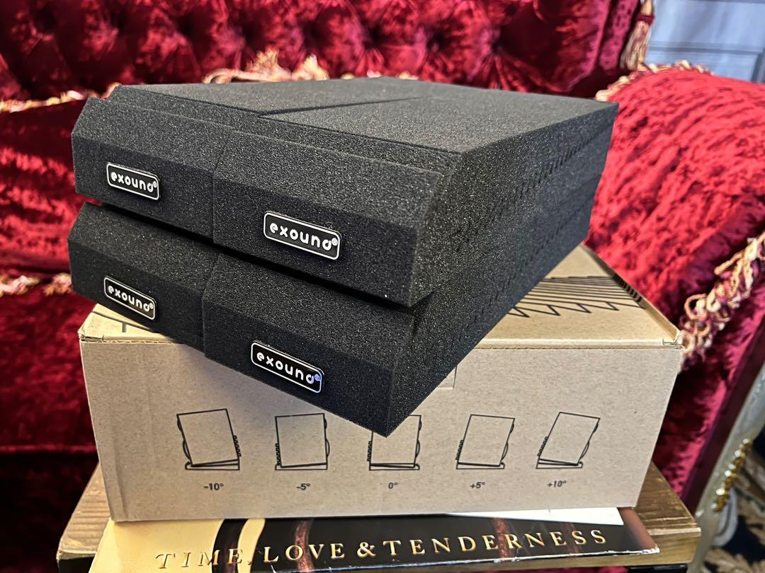 Speaker riser foam isolation pads, Audio, Other Audio Equipment on Carousell