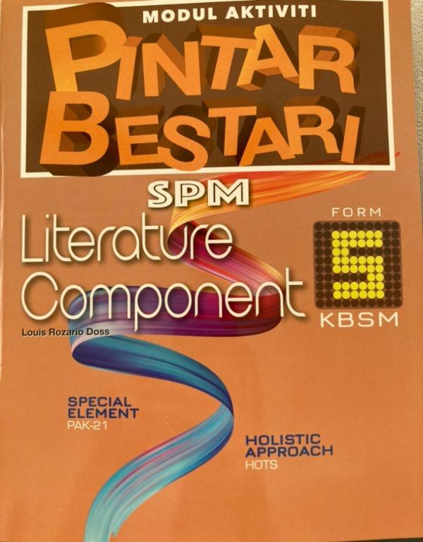 Spm Literature Component Form 5 Books Stationery Books On Carousell