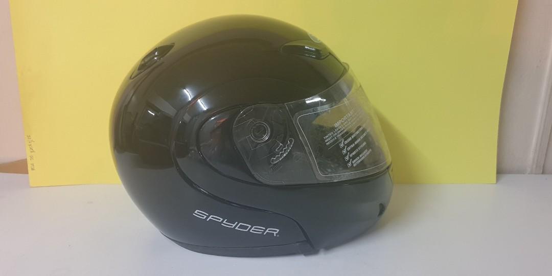 Spyder Modular Helmet (Category: Helmets and other Riding Gears) located in Manila. Submitted by zandre615 (Listing ID 1116339527, Image 3). Description: Spyder nrg series modular helmet New with box Size XL Add shipping.