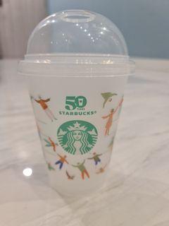 Starbucks Mermaid Goddess 16oz/473ml Plastic Tumbler Reusable