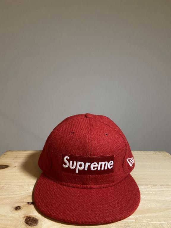 Supreme x Harris Tweed Vintage New Era Cap, 男裝, 手錶及配件, 棒球