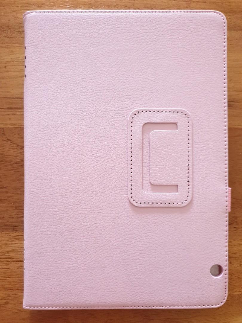 Tab Case (Category: Cases & Sleeves) located in Singapore. Submitted by jegit (Listing ID 1116280896, Image 1). Description: Peaceful pastel pink Huawei T10 tab cover for the calm lady or gentleman. Chat to buy. Huat Ah!! Also available in Navy blue..