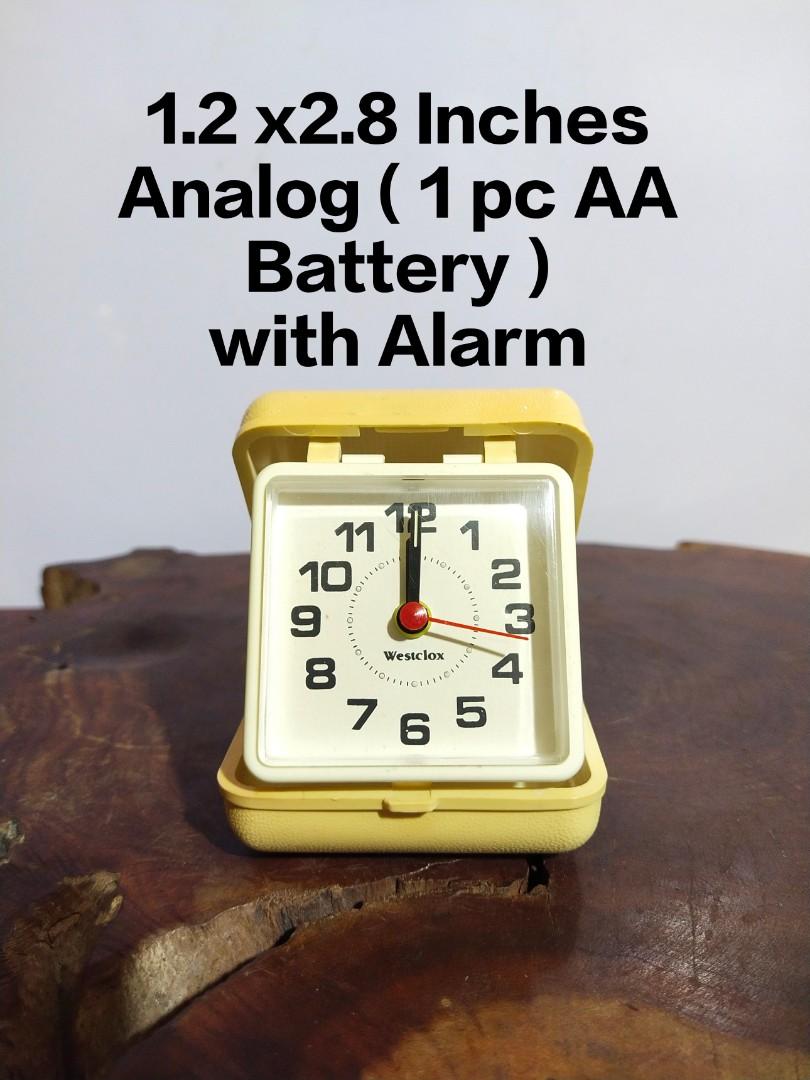 Table Clock, Clock, Alarm Clock (Category: Clocks) located in Quezon City. Submitted by shojikimerchant316 (Listing ID 1116293105, Image 2). Description: Table Clock 📌Working Condition 📌Check Pictures for details and measurements Shipping Fee not Included Payment First Before Shipping.