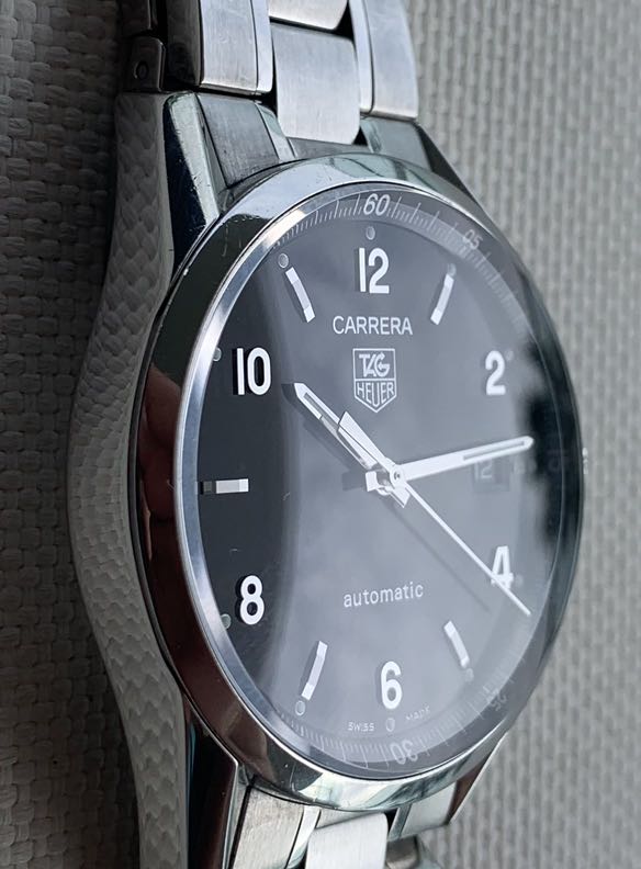 Tag Heuer Carrera Automatic Caliber 5, 名牌, 手錶- Carousell