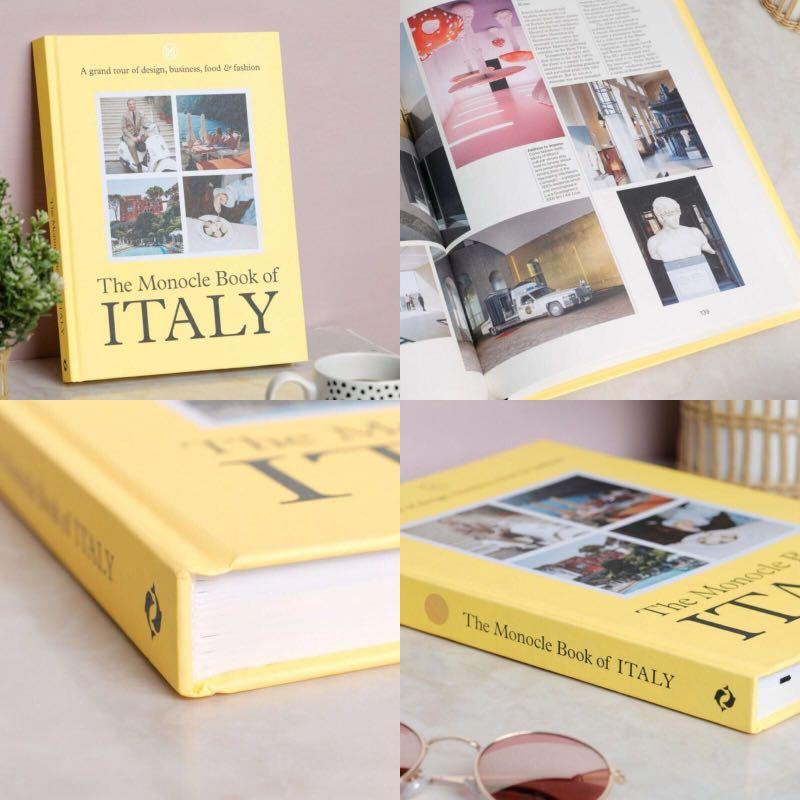 The Monocole Book - Coffee Table Books (Category: Storybooks) located in Manila. Submitted by samwear (Listing ID 1116413393, Image 2). Description: The Monocle Book of Japan - Php 4,500 The Monocle Book of Italy - Php 4,500 PRE-ORDER (2 weeks ETA).