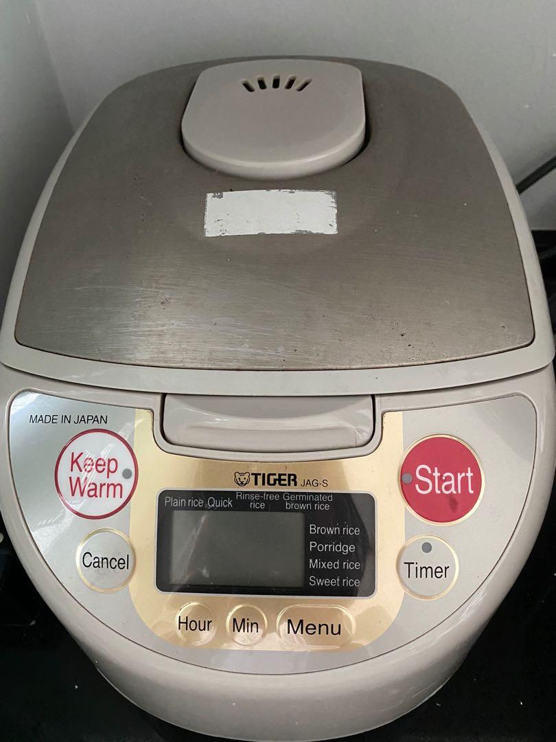 Tiger Rice Cooker 5.5 Cups, Furniture & Home Living, Kitchenware