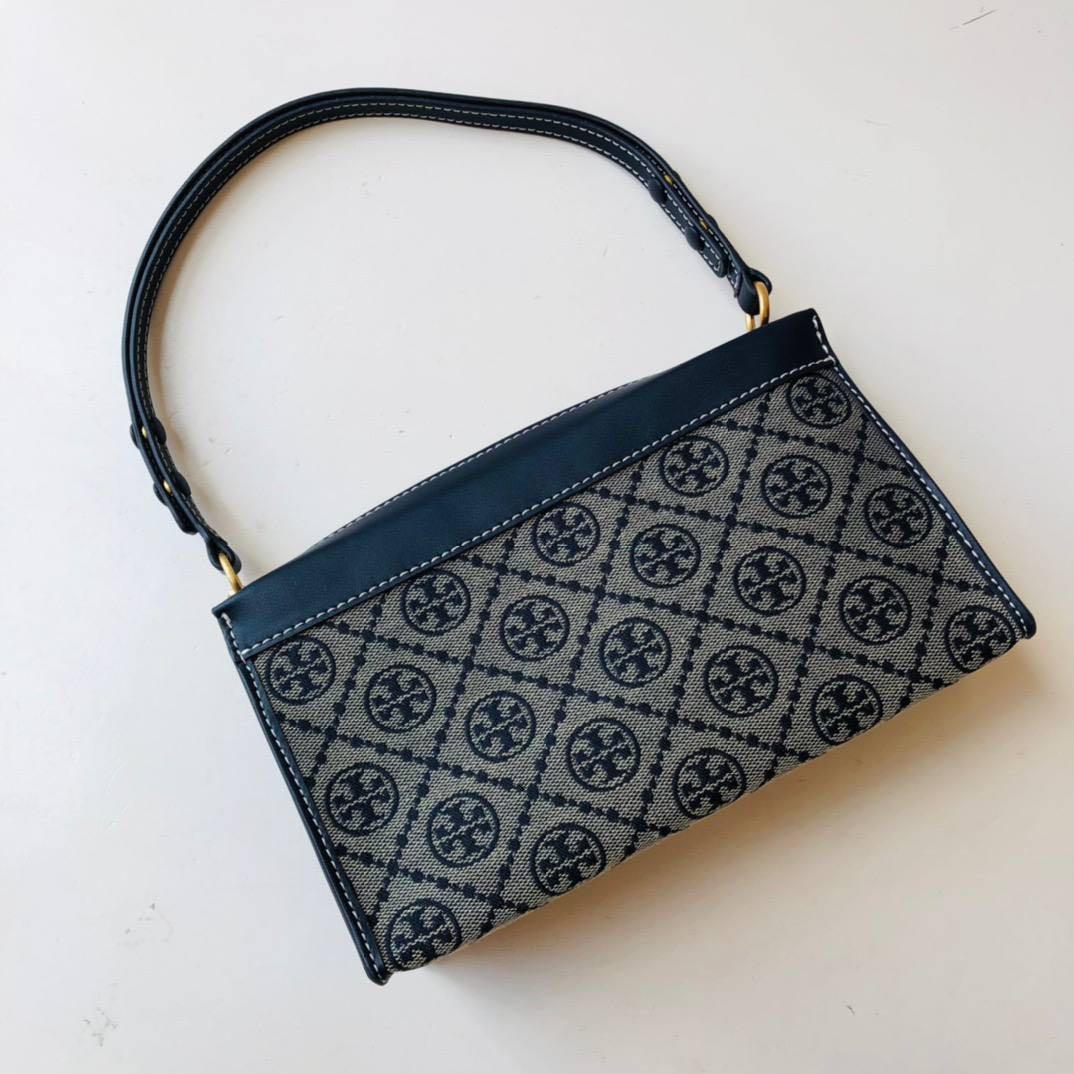 Tory Burch T Monogram Jacquard Mini Pochette, Women's Fashion, Bags &  Wallets, Purses & Pouches on Carousell
