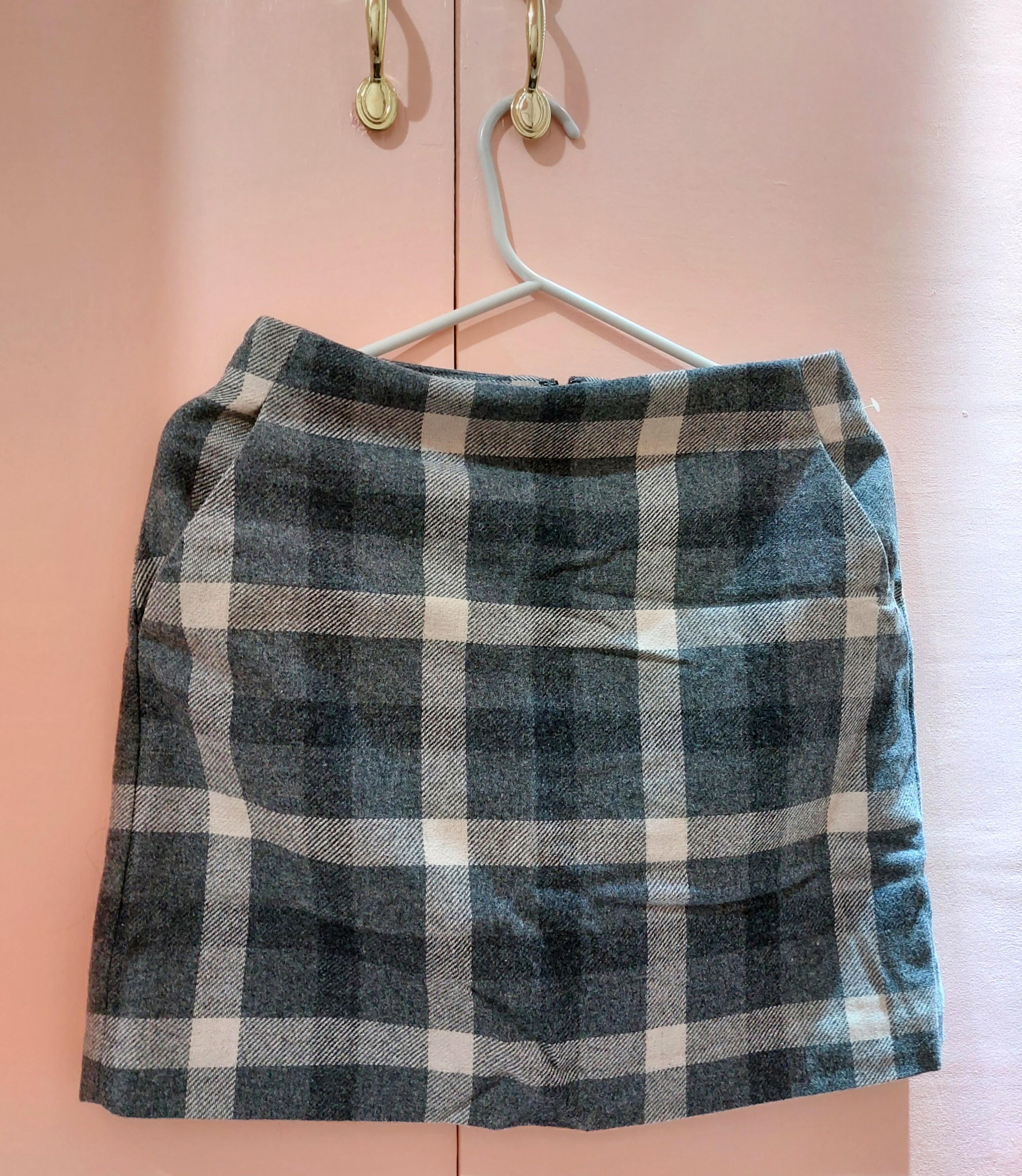 Flannel skirt uniqlo store