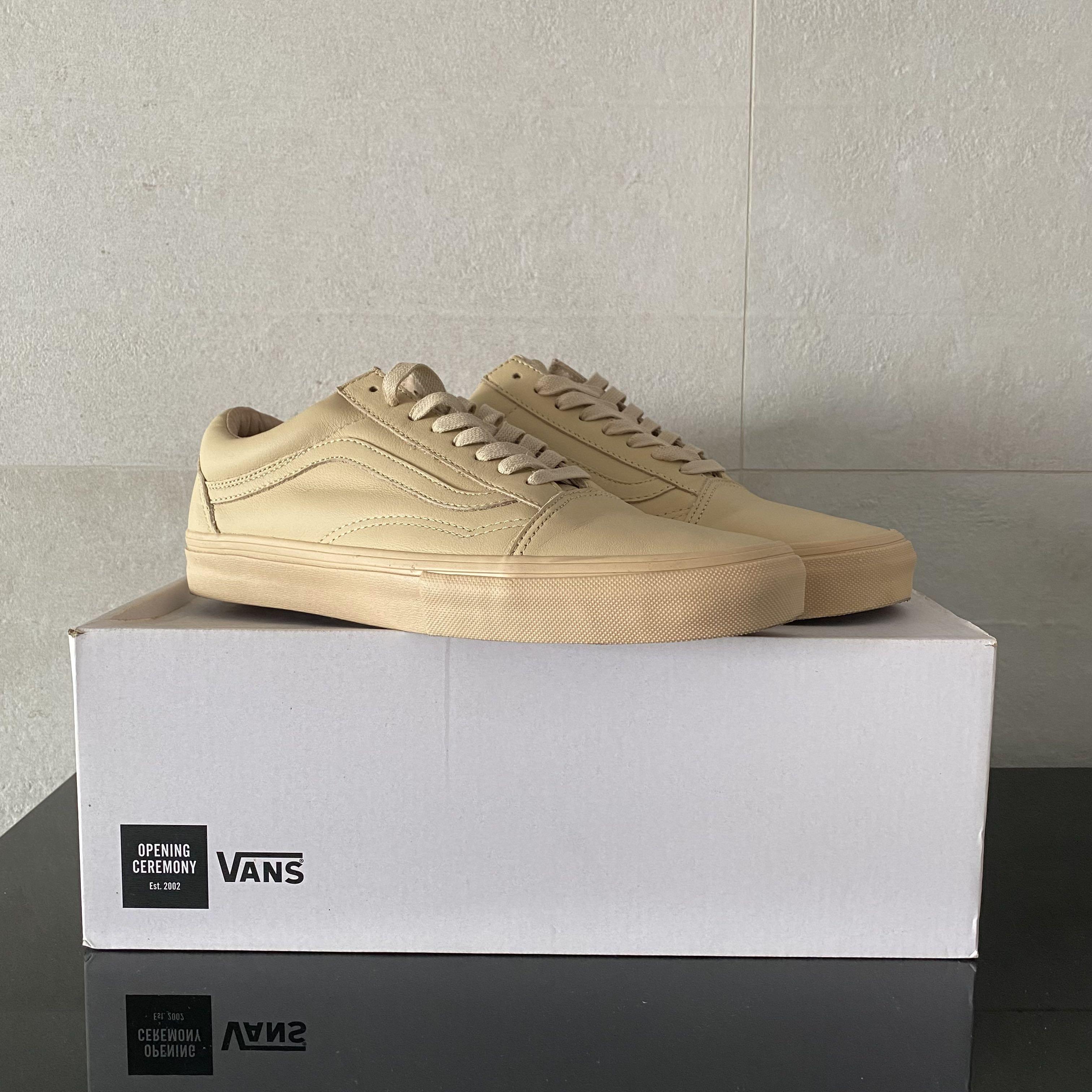 Opening ceremony vans beige clearance