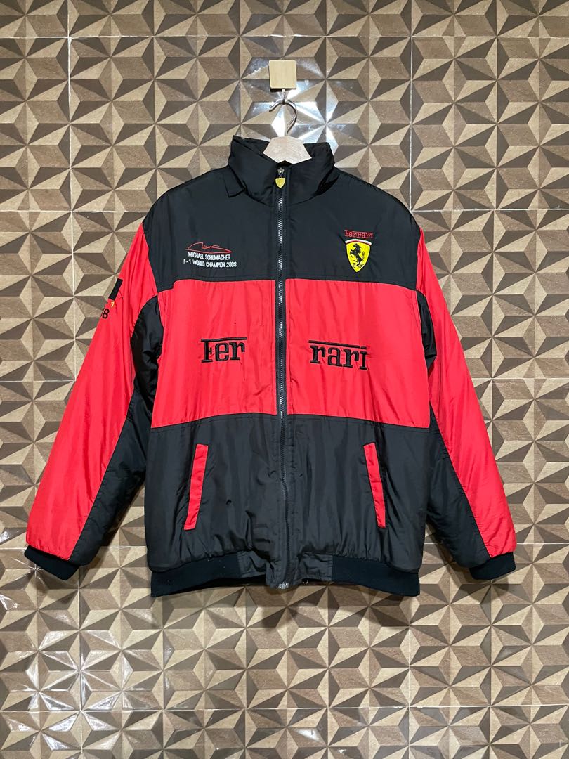 Vintage ferrari racing jacket, Men's Fashion, Coats, Jackets and ...