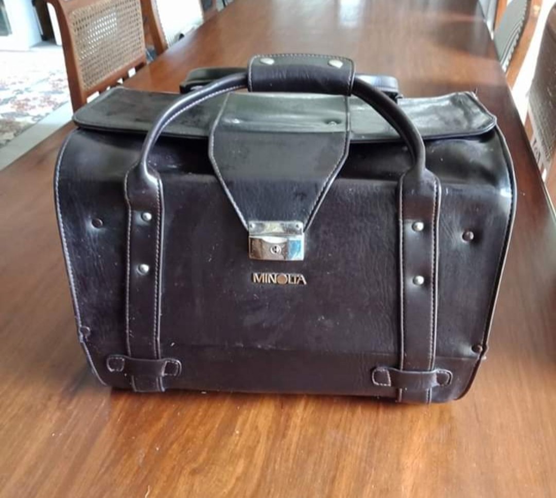 Vintage Minolta Camera Bag, Photography, Photography Accessories