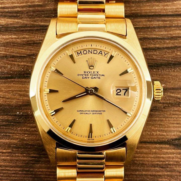Vintage Rolex 18K Day Date Ref.1802