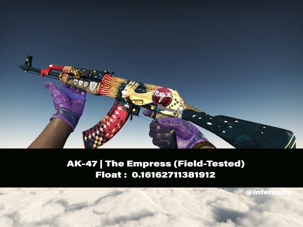 (0.16FV) AK-47 The Empress FT CSGO SKINS KNIVES, Video Gaming, Gaming ...