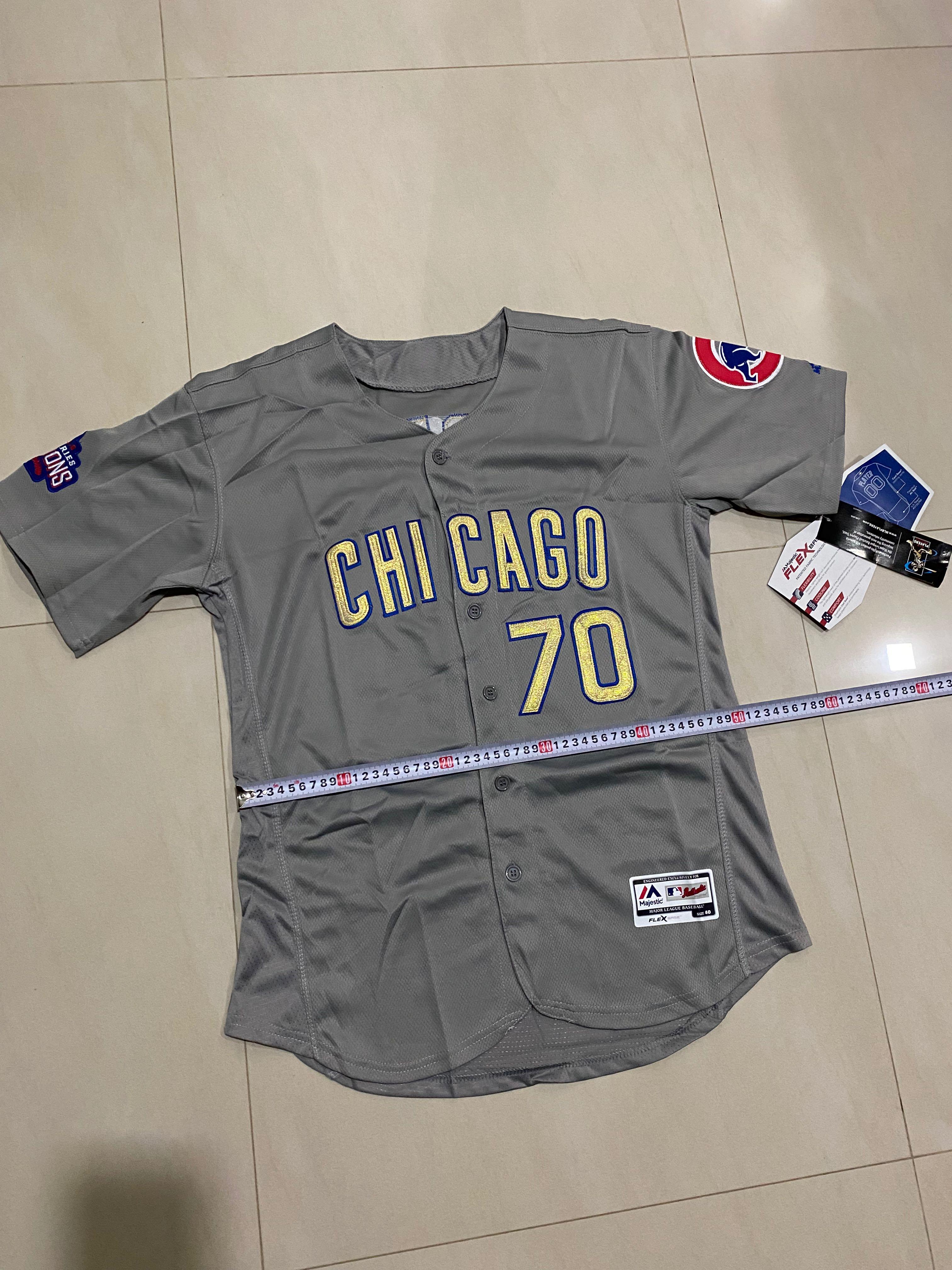 50 77cm Joe Maddon Chicago Cubs MLB Jersey 15 Men s Fashion Activewear on Carousell