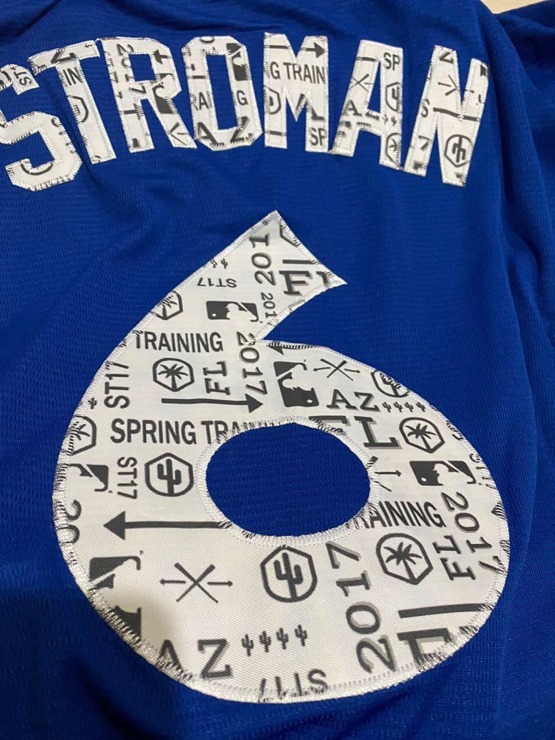Marcus Stroman #0 - Team Issued Blue Alt. Road Jersey with Seaver