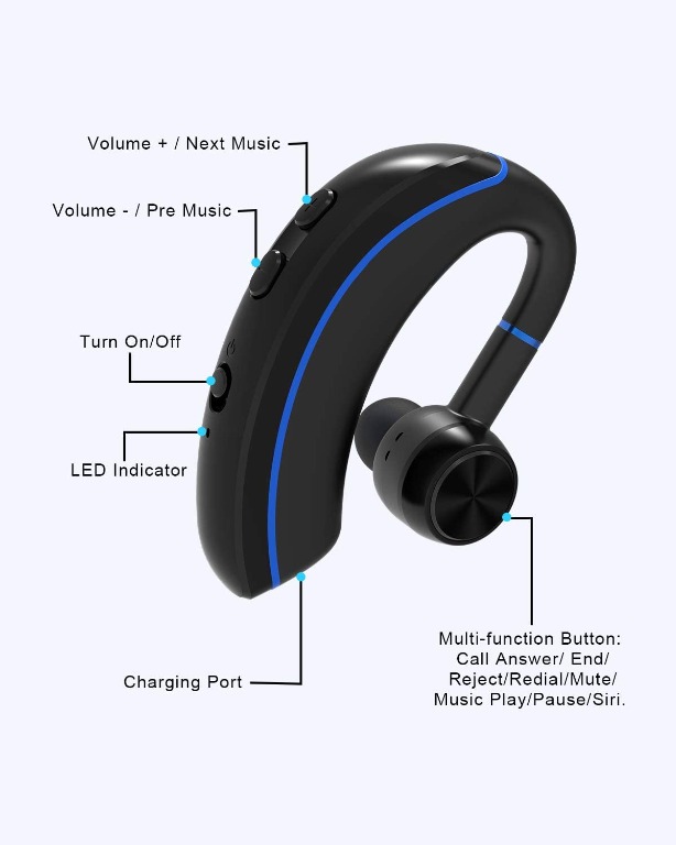 Yamipho bluetooth headset clearance