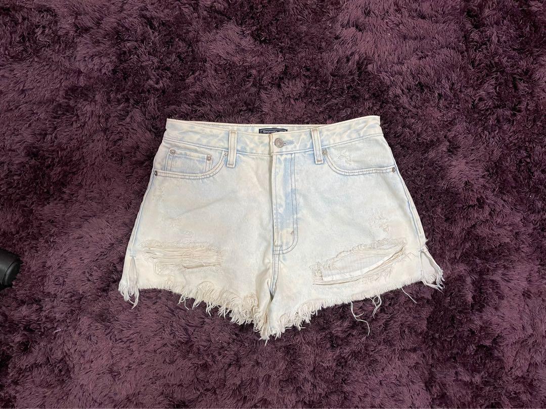 abercrombie annie high rise shorts