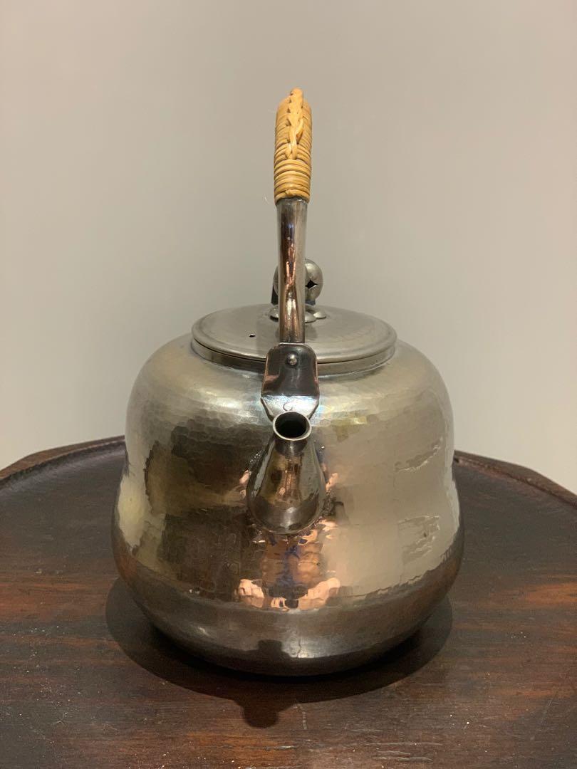 Antique Japanese silver teapot early 1940, 傢俬＆家居, 廚具和餐具, 茶具配件 Carousell