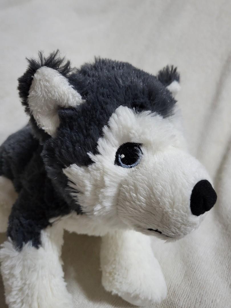 Ikea Livlig Siberian Husky Dog Plush Soft Toy 22 1/2 Stuffed Ikea Livlig Siberian Husky Dog Plush Soft Toy 22 1/2 Stuffed
