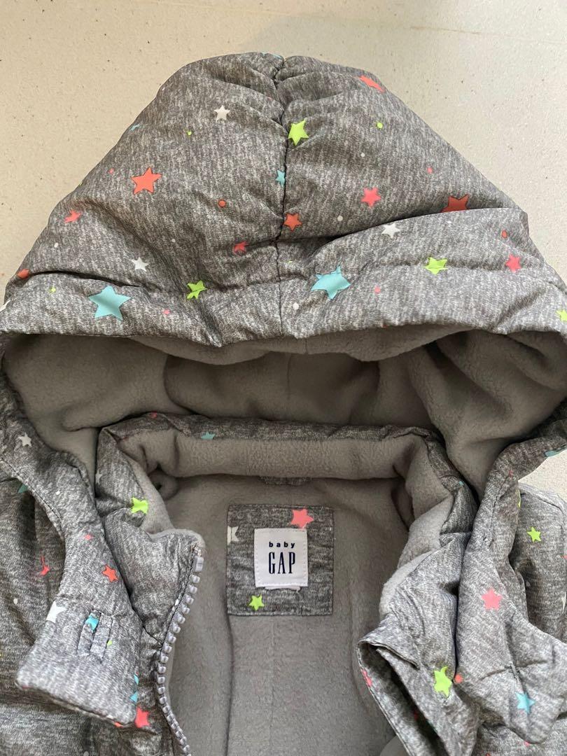 Baby gap fleece snowsuit top