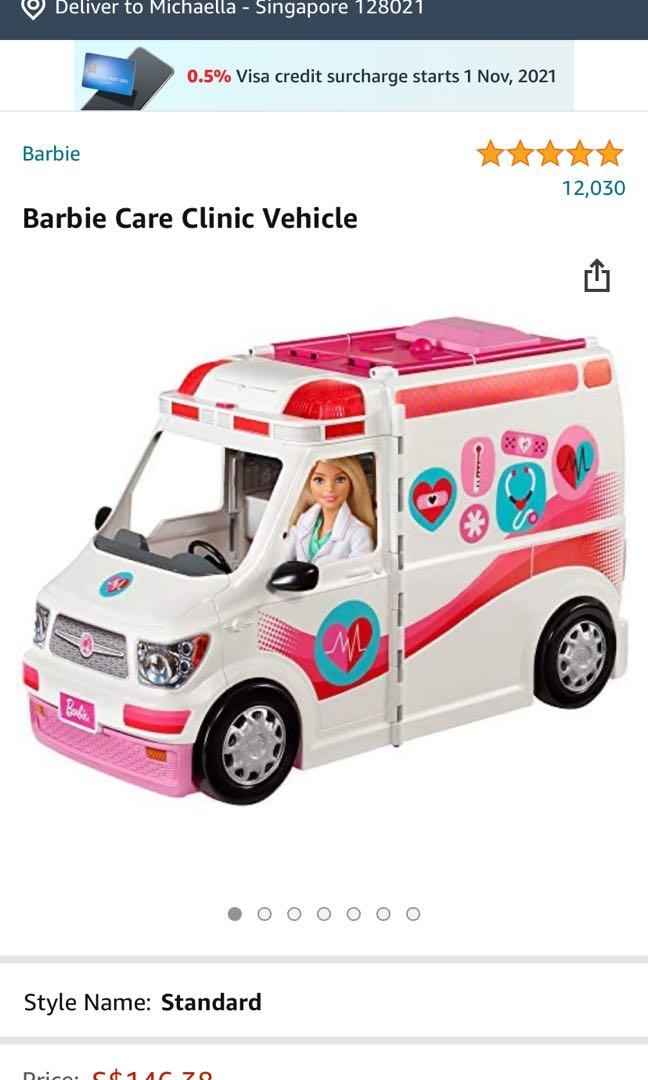 Barbie clinic ambulance clearance