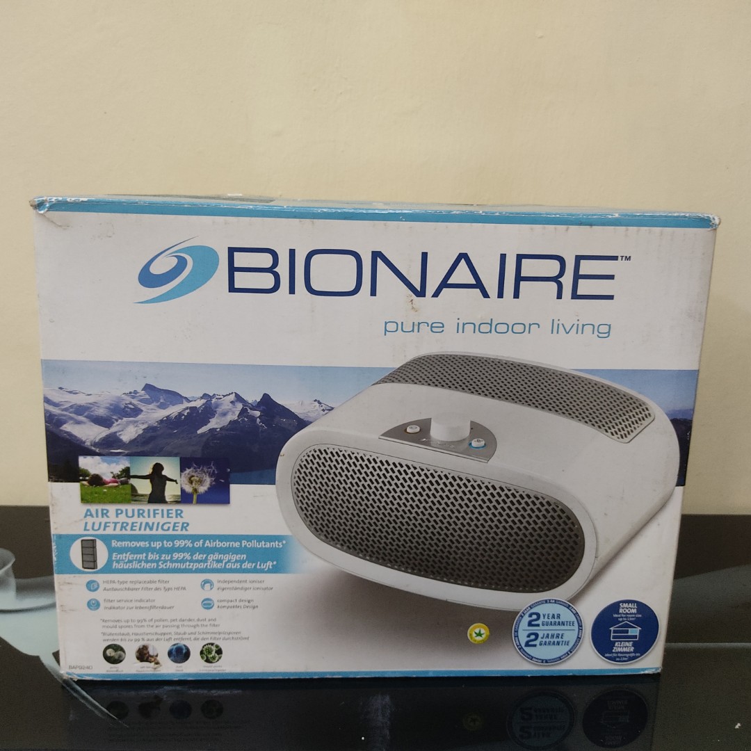 Bionaire compact top air purifier