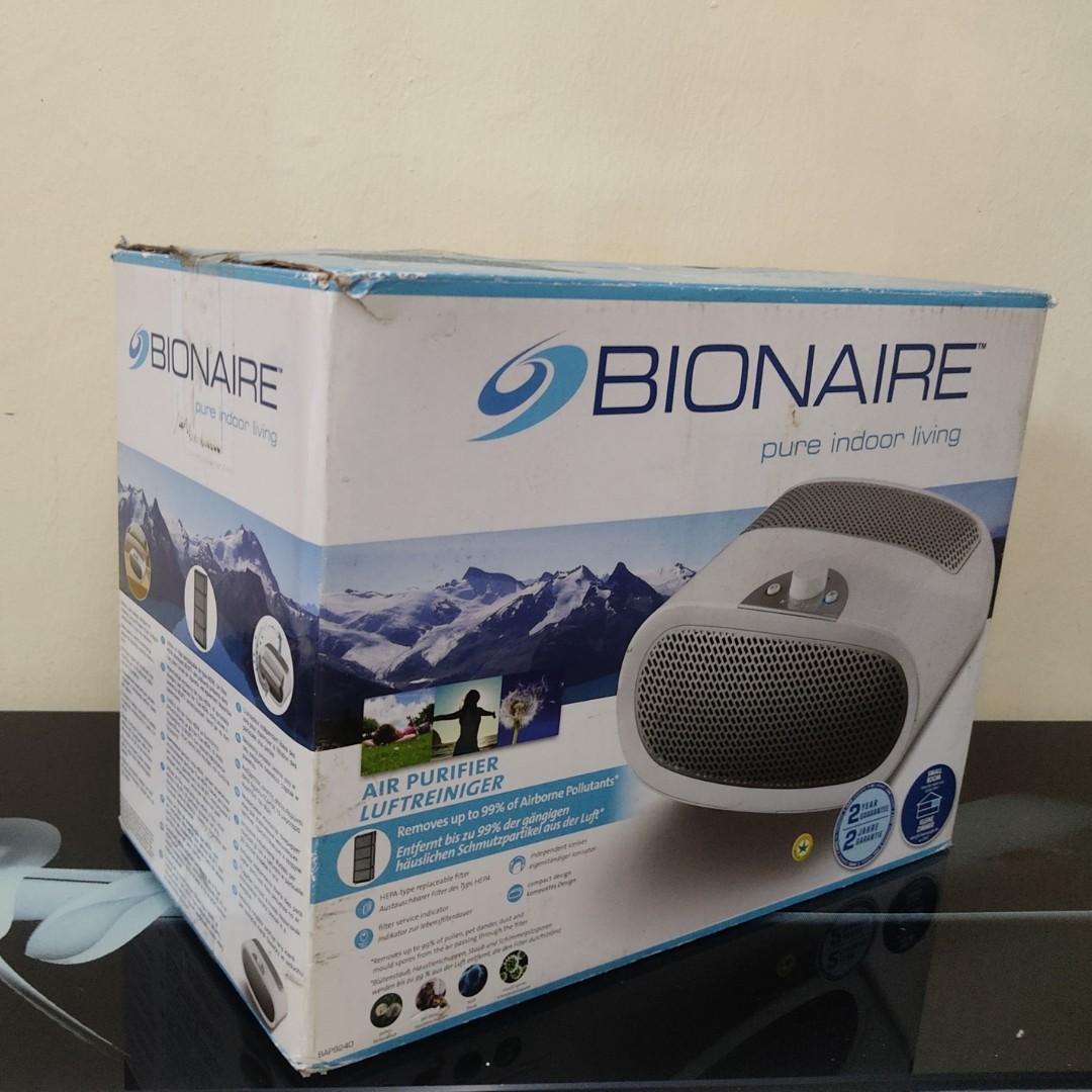 Bionaire compact top air purifier