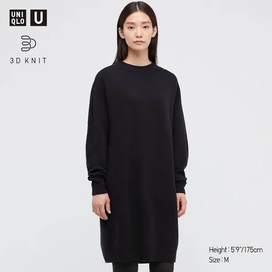 Sweater dress shop uniqlo