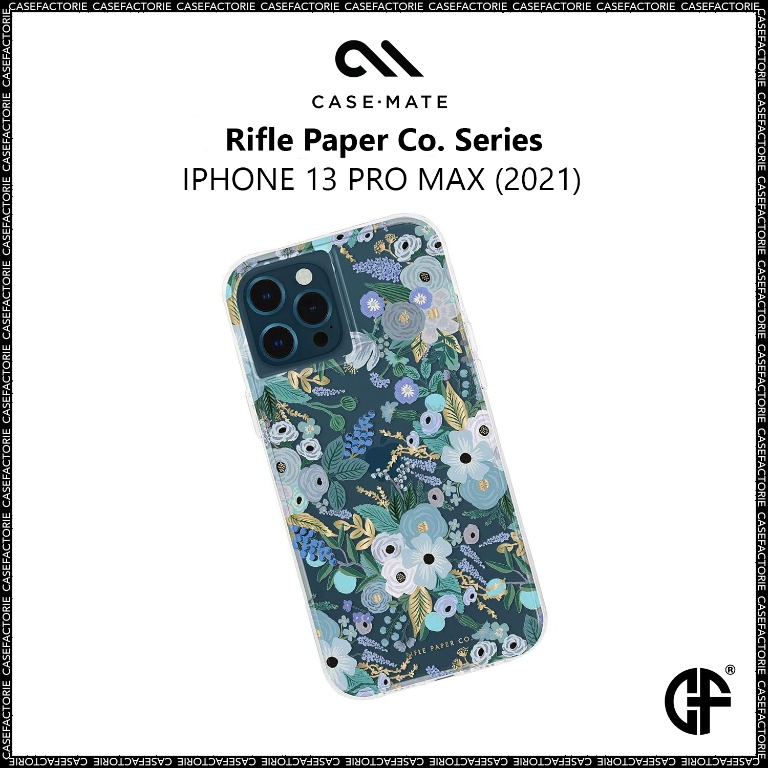 CaseMate Rifle Paper Co. Case for iPhone 13 Pro Max (2021), Mobile Phones & Gadgets, Mobile