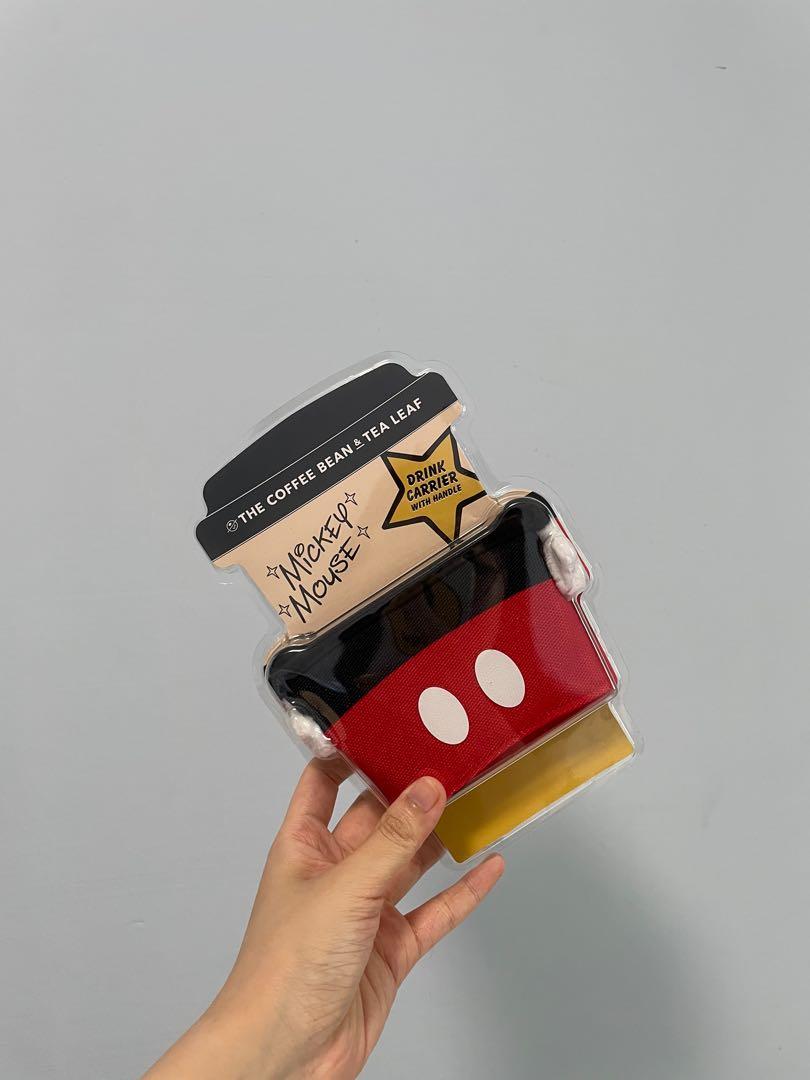 Coffee Bean and Tea Leaf x Mickey Mouse drink carrier with handle, Food