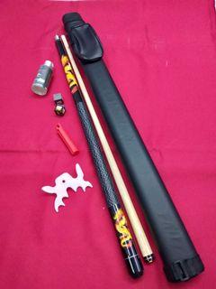Combo Aska with Design with 1x1 Hardcase, Flawless Shaft, Cue hanger, Tiririt and 2pc Predator Chalk