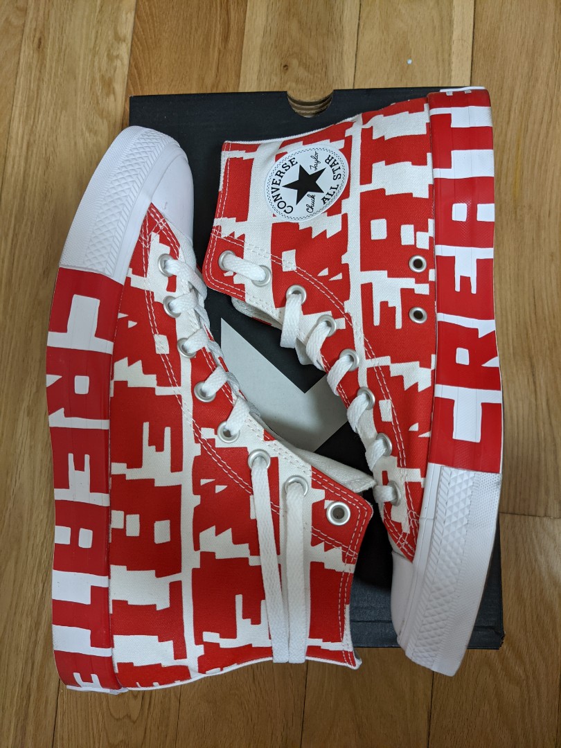 Converse chuck Taylor High US9M Men s Fashion Footwear Sneakers on Carousell