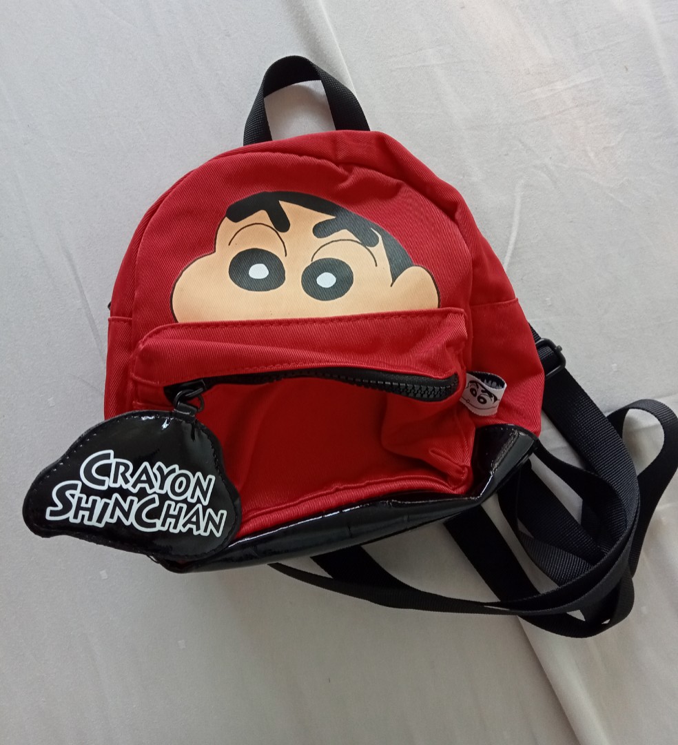 Crayon Shinchan mini bag, Women's Fashion, Bags & Wallets, Backpacks on ...