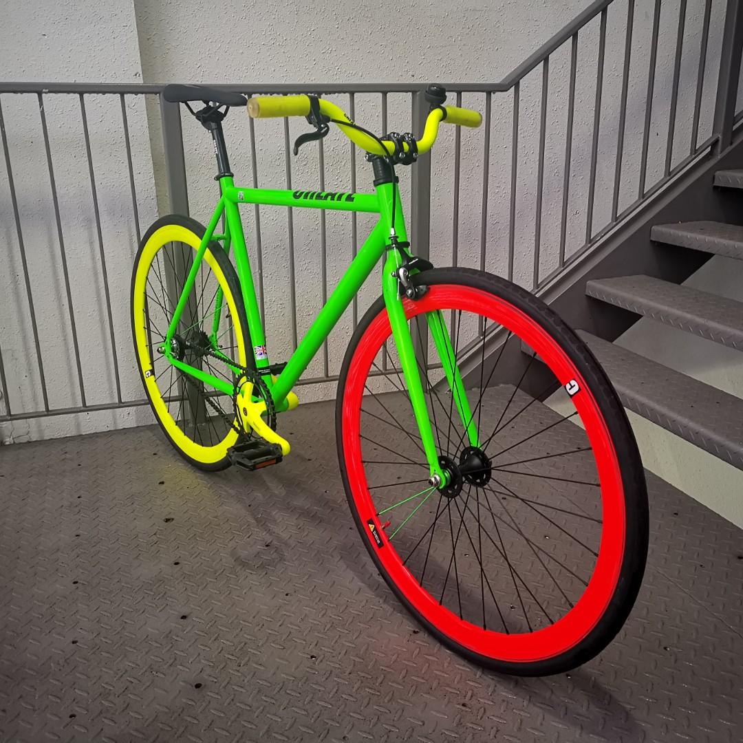Colorful fixie bikes deals