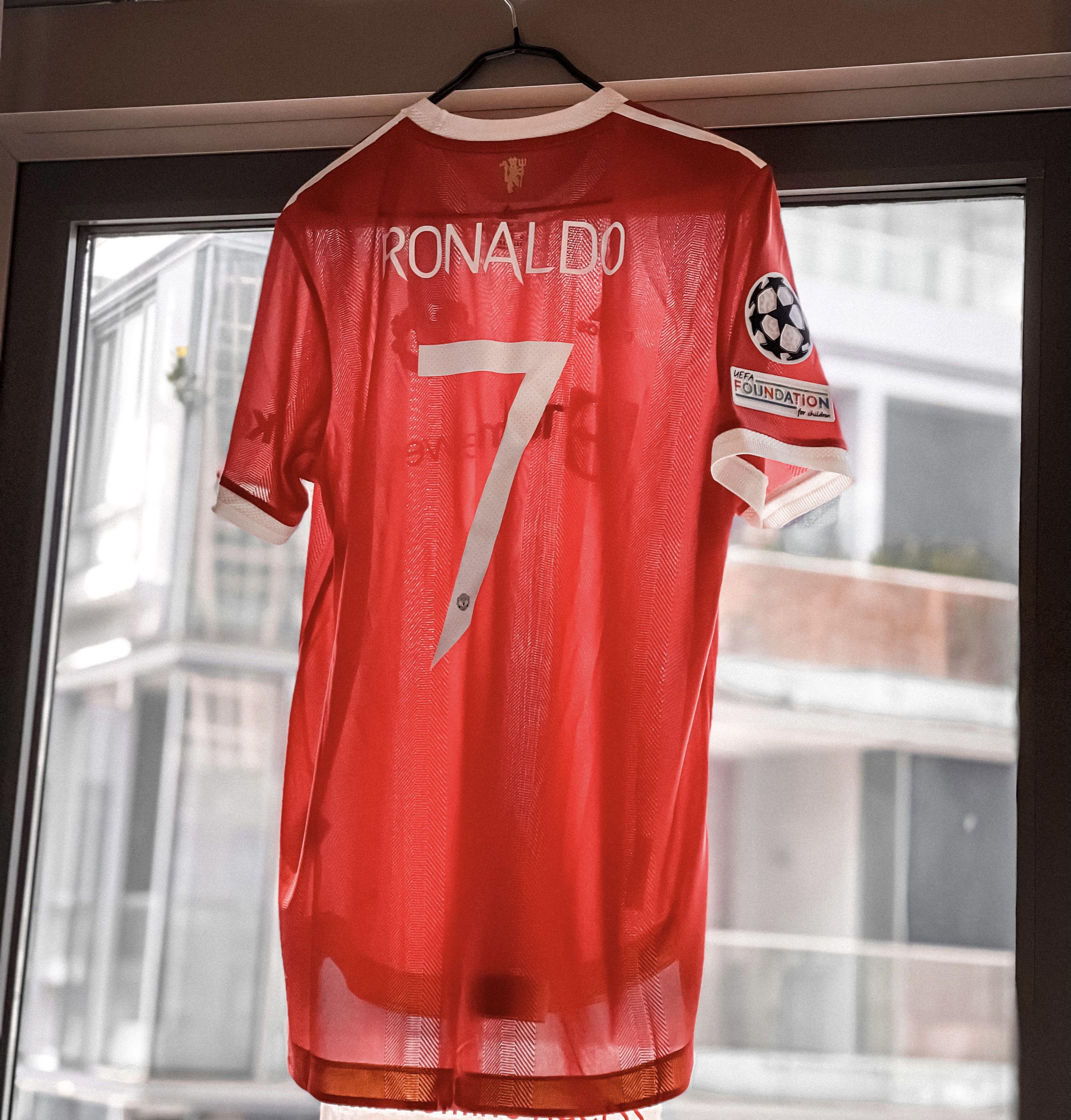 Manchester United Jersey 2021-22 - KIDS - Ronaldo 7 printing 