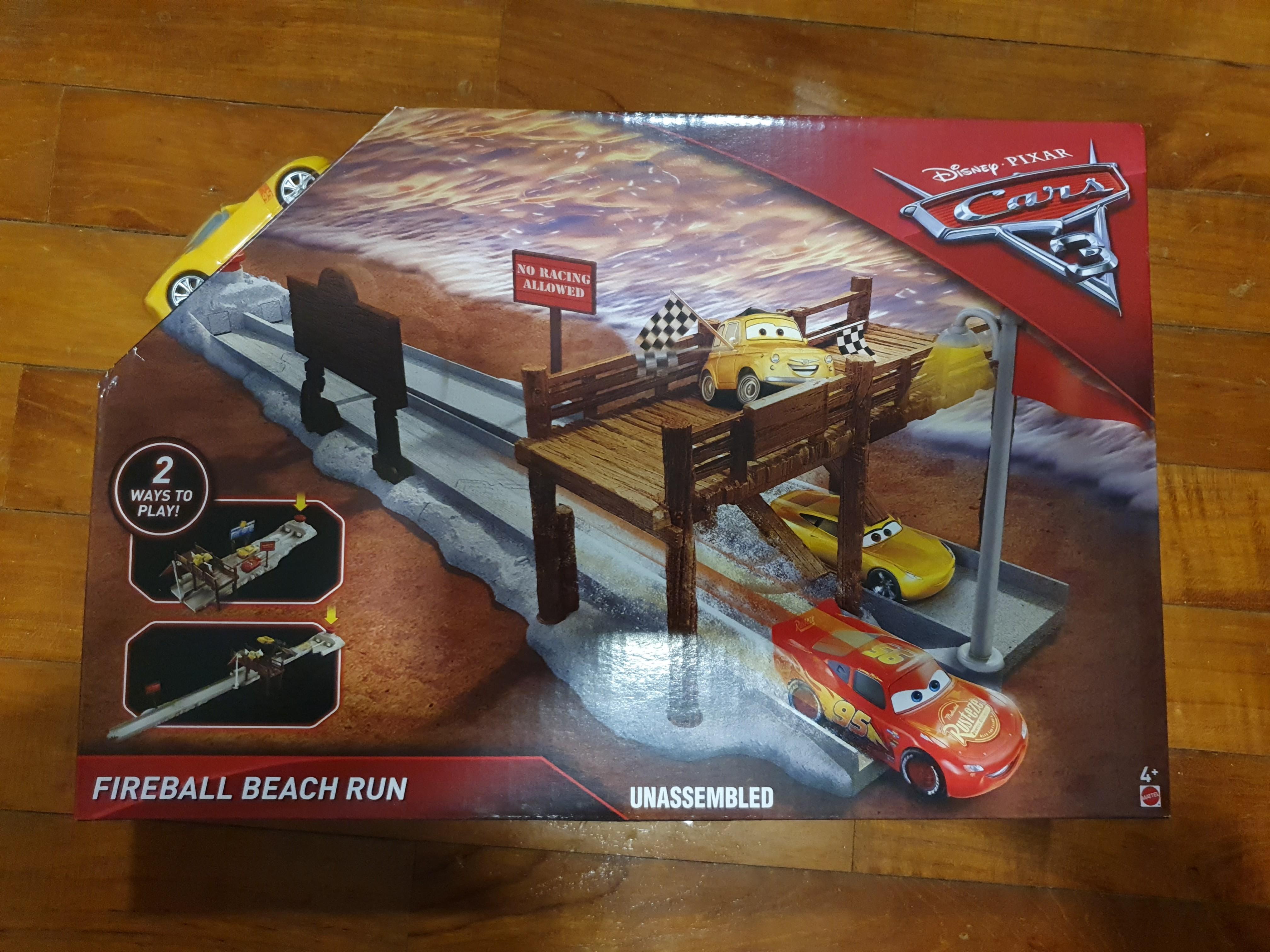 Disney pixar cars 3 fireball beach run playset on sale