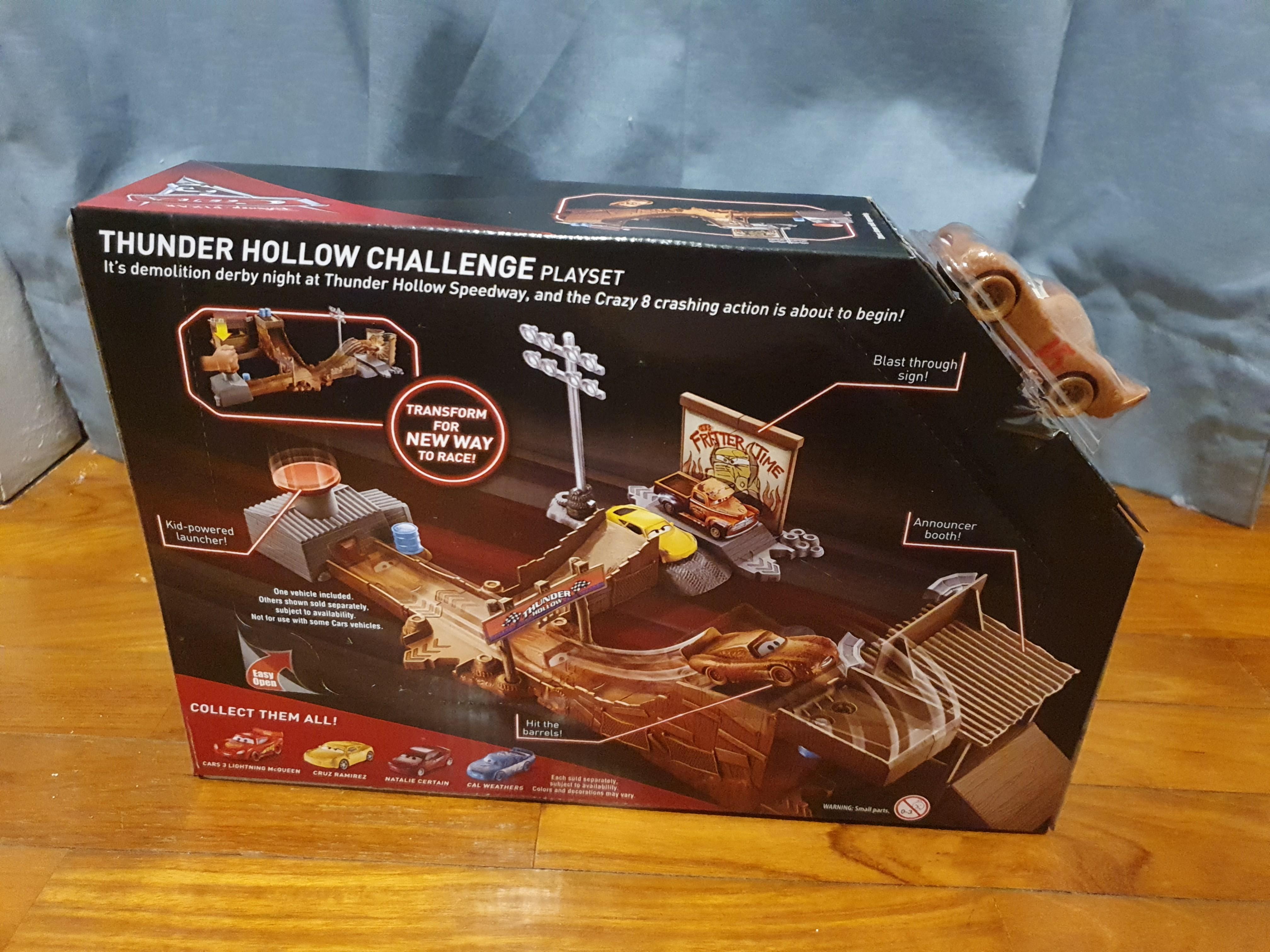 Disney Cars Thunder Hollow Challenge Hobbies Toys Toys Games