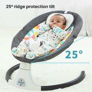 Electric Baby Cradle Crib Rocking Chair